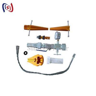 Профессиональный комплект для прокладки кабеля с максимальной силой транспортировки 700 Н и скоростью 8-80 м/мин для оптоволоконных кабелей диаметром 10-17,1 мм