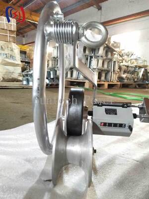 Портативное устройство для измерения длины проводника для полевых работ с максимальным диаметром кабеля 50 мм