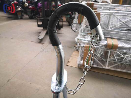 Рабочая платформа из сверхпрочной рамы с номинальной нагрузкой 1,5 кН, длиной 3-10 м и весом 30-100 кг для безопасного доступа на высоту