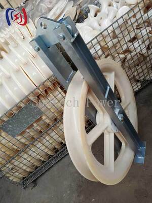 Тяжелый блок для натяжения серии 660 для высоковольтного протягивания проводников большого диаметра