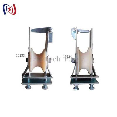 Поворотный блок для натяжения проводов для сложных углов и смены направления с номинальной нагрузкой 5-20 кН и весом 1,7-4,2 кг