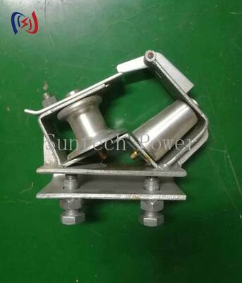 Skyward Corner Stringing Block for 90 Degree Conductor Turns with 5KN Rated Load in Urban Power Line Construction