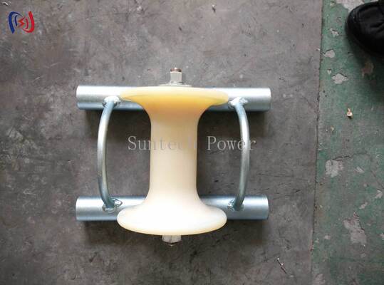 Наземный ролик кабеля номинальной нагрузки 5KN с литой алюминиевой носителем для подземной установки