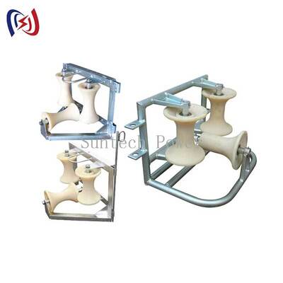 Профессиональный треугольный ролик для защиты от 90 градусов изгиба с номинальной нагрузкой 10KN и коррозионно-устойчивым дизайном