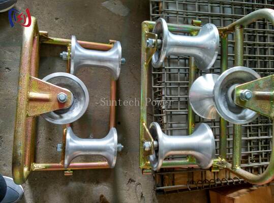 Профессиональный треугольный ролик для защиты от 90 градусов изгиба с номинальной нагрузкой 10KN и коррозионно-устойчивым дизайном