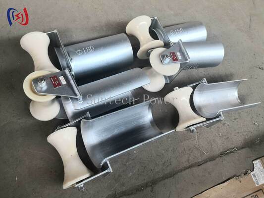 Ролик защиты входа кабеля серии D с диаметром трубы 80-200 мм для вытягивания кабеля, устойчивого к коррозии и низкому трению