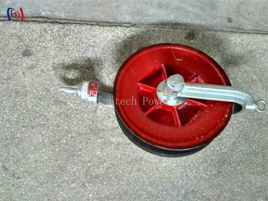 Профессиональный блок проволоки с номинальной нагрузкой 10-40KN и алюминиевым щитом для безопасного закрепления на линиях электропередачи