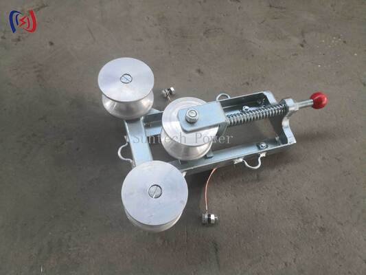 Профессиональный блок заземления максимального тока 100A с нижним диаметром 50 мм и литейным стальным материалом для безопасного электрического заземления