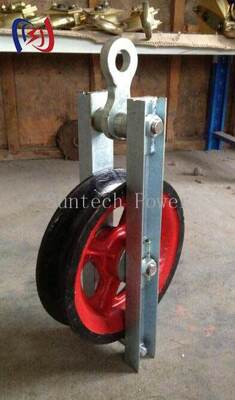 Профессиональный высокоскоростной поворотный блок для плавного и эффективного изменения направления кабеля с низким сопротивлением трения и номинальной нагрузкой 50 КН