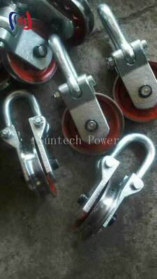 Профессиональный блок подъемной точки с номинальной нагрузкой 50-80KN и диаметром лопатки 160-190 мм для безопасной подъемной башни передачи