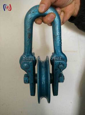 Профессиональный блок подъемной точки с номинальной нагрузкой 50-80KN и диаметром лопатки 160-190 мм для безопасной подъемной башни передачи