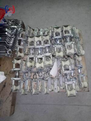 Профессиональный блок с двойной лопатой с номинальной нагрузкой 2KN для механического преимущества и устойчивости к коррозии