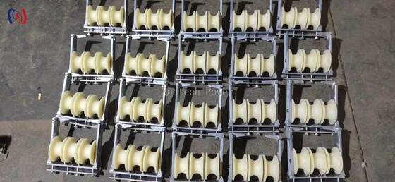 Тяжелый блок для установки пучка проводников с номинальной нагрузкой 5KN