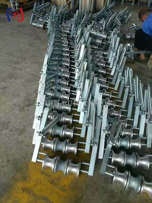 Тяжелый блок для установки пучка проводников с номинальной нагрузкой 5KN