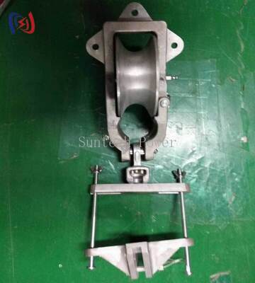 Универсальный стринговый блок с диаметром лопатки 178x76 мм и номинальной нагрузкой 10 КН для установки универсальных воздушных проводников