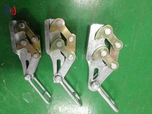 Профессиональный двойной камеры земной проволоки схватка с номинальной нагрузкой 10-30KN для 11-15 мм проволоки и коррозионно-устойчивый Come Along сцепление