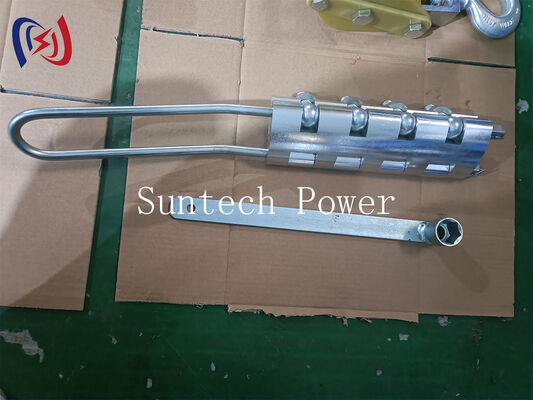 Профессиональный оптоволоконный проволочный захватчик для безопасного вытягивания волоконно-оптического кабеля с диаметром кабеля 8-20 мм и номинальной нагрузкой 16-25 КН