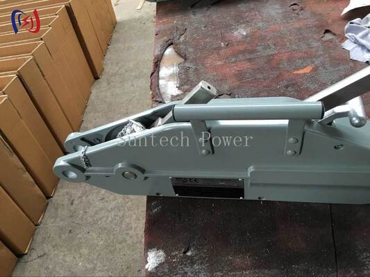 Портативный таль с тросом и рукояткой, рассчитанная на подъем от 8 до 54 кН, для ручного управления без внешнего питания