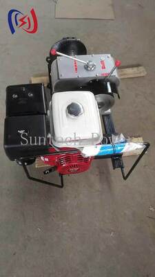 Профессиональная 4,04-9,6 кВт силовая лебедка для тяжки кабелей и натягивания проводников в работе на электролиниях