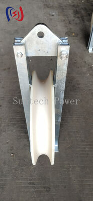 Professional 508 Series Stringing Block for High Tension Overhead Conductor with Rubber Lined Aluminum Sheave and 20-60KN Rated Load