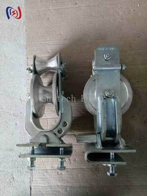 Skyward Three Purpose Stringing Block with 20KN Rated Load for Versatile Mounting in Overhead Line Installation