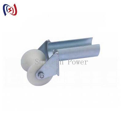 Защита входа кабеля D-серии Bell Mouth Cable Protection Roller 80-200mm с MC Nylon Wheels для гладкого входа кабеля