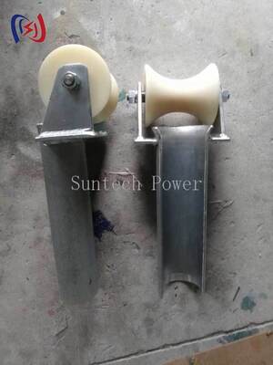 Защита входа кабеля D-серии Bell Mouth Cable Protection Roller 80-200mm с MC Nylon Wheels для гладкого входа кабеля