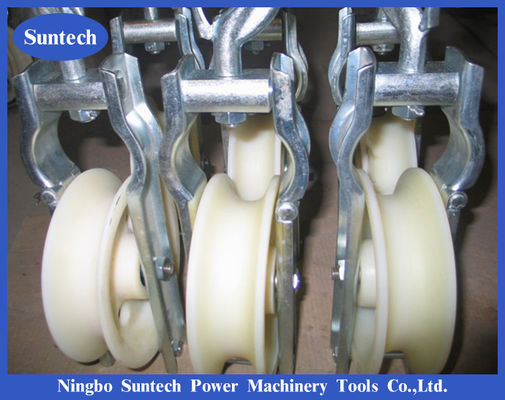 Колесо 5KN Sheave 120x30mm нейлона одиночное шнуруя блоки для проводника