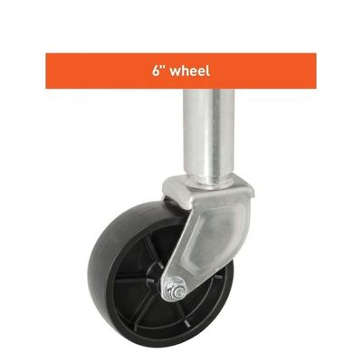 10" перемещение 6" части трейлера колеса запасные с полезной нагрузкой 1000lbs