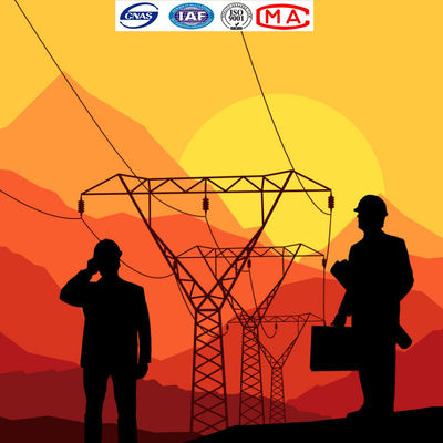 11kv башни надземной передающей линии стальные Q235B электрические