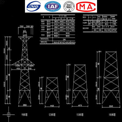 башни 10kv 60kv 132kv 230kv 380kv 400kv высоковольтные электрические