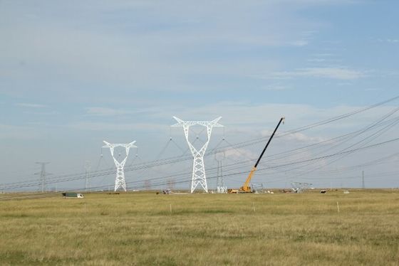 башня ангела передающей линии 35 66 110 220kv стальная для строительной площадки