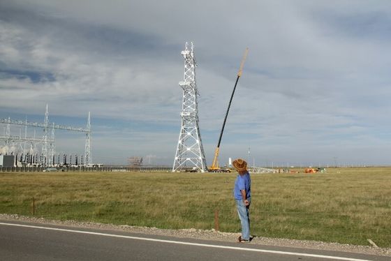 башня ангела передающей линии 35 66 110 220kv стальная для строительной площадки
