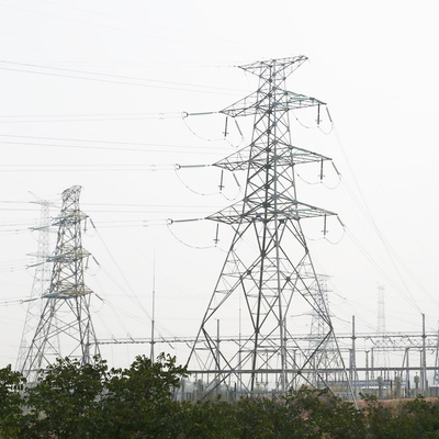 4 шагающих 330kv гальванизировали башню передачи решетки ангела стальную