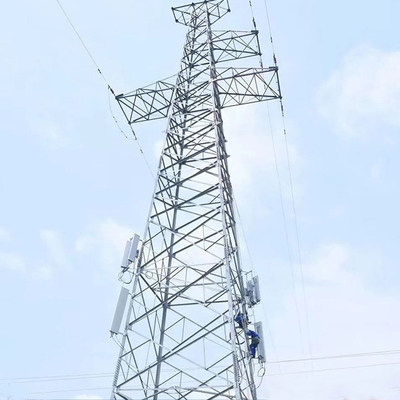 Башня передающей линии стали 500KV ангела горячего погружения гальванизированная