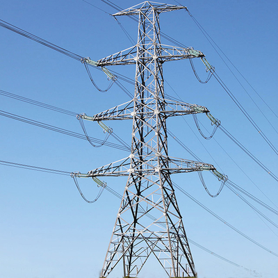 Башня передающей линии стали 500KV ангела горячего погружения гальванизированная