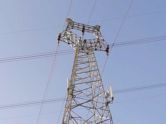 Сталь 11 угла HDG башня передающей линии 35 220 330 500kV