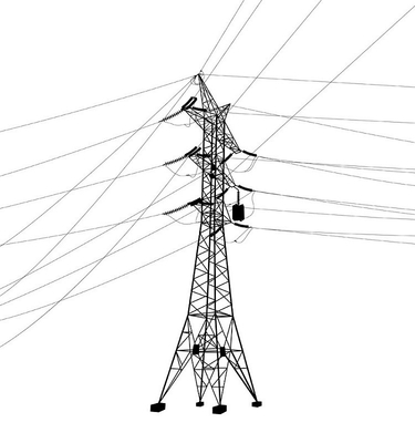Сталь 11 угла HDG башня передающей линии 35 220 330 500kV