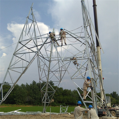 Башня передачи решетки стали Q355B Q255B 110KV угла