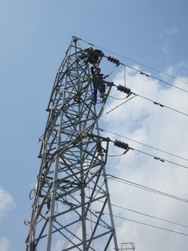 Башня передачи опоры угла Q245 Q355 стальная