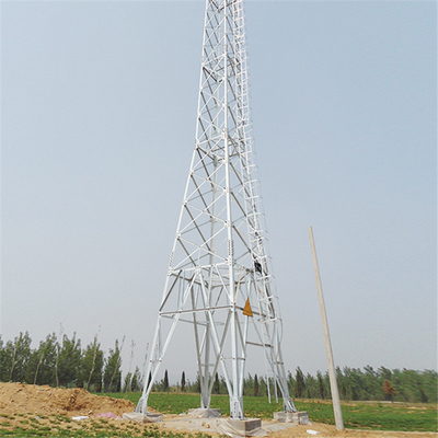 Башня передачи опоры решетки стали гнева 110KV 132KV