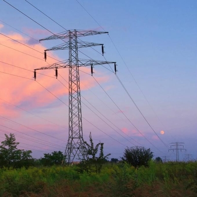 Линия передачи энергии башни решетки 33KV 130KV 500KV стальная