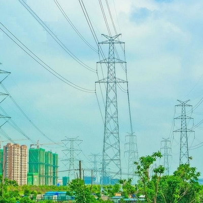 110KV башни решетки радиосвязи Q235 Q345 Q420 стальные