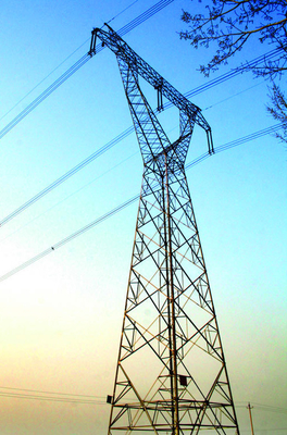 10 - Башня передачи решетки 700KV HDG стальная