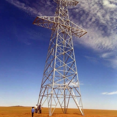 10 - Башня передачи решетки 700KV HDG стальная