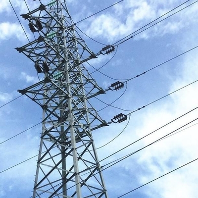 10KV к башне решетки горячего погружения передачи энергии 750KV гальванизированной
