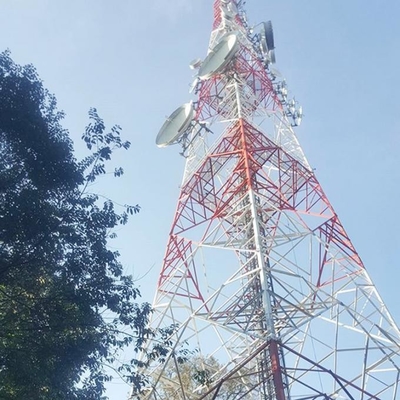 башня решетки радиосвязи 76m само- поддерживая GSM стальная