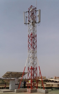 Решетка башни антенны 10m электричества крыши Gsm стальная