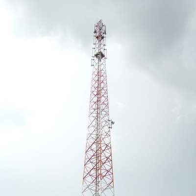 Угловые рангоут башни антенны 100M Gsm и свет затруднения авиации кронштейнов