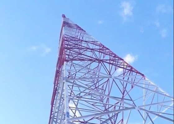 Башня радиосвязи антенны 110KV гальванизировала угловую стальную структуру радиолокатора